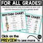 Back to School Rhythm Cookies Elementary Music Centers Game Craft Composition