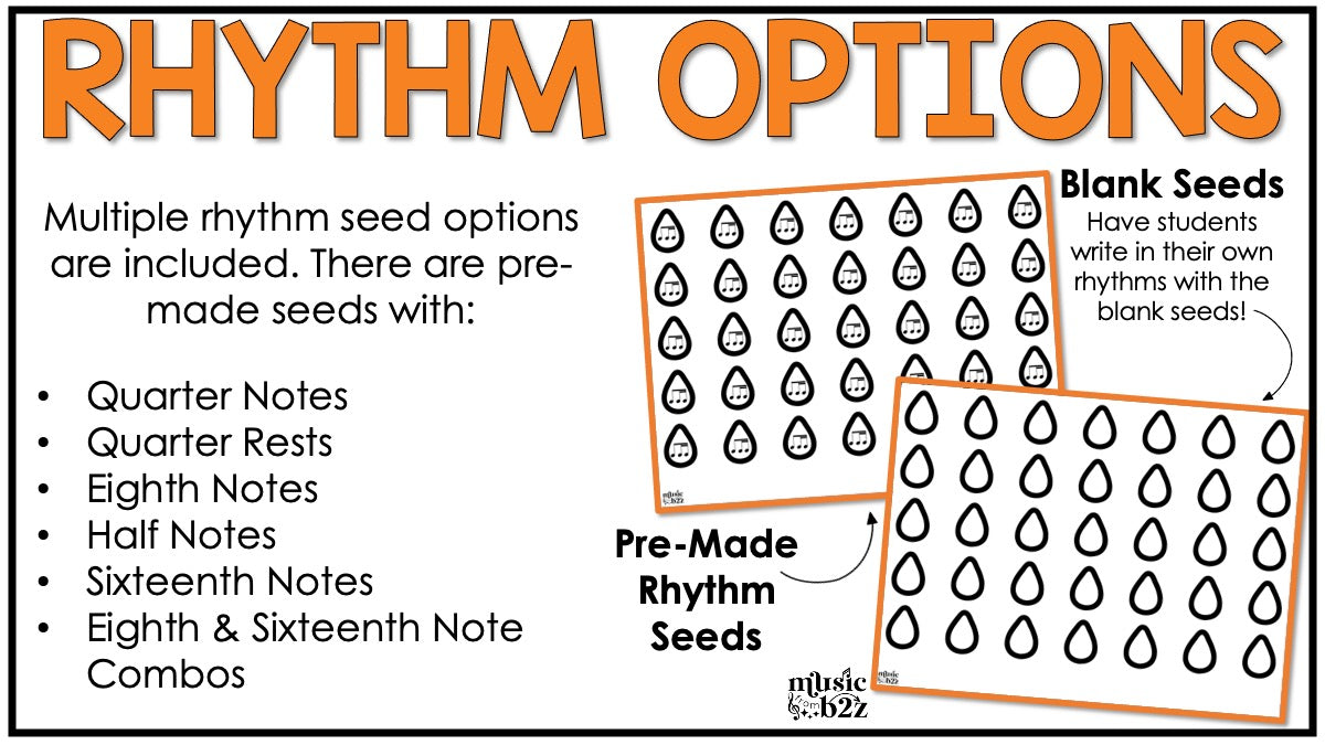 Fall Music Rhythm Craft Fall Music Activities Pumpkin Craft Elementary Music