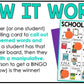 Back to School Music Bingo First Week Game Activities for Quarter & Eighth Notes