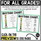 St. Patrick's Day Rhythm Cookies Elementary Music Centers Game Craft Composition