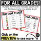Christmas Rhythm Cookies Elementary Music Centers Game Craft Composition