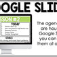 Daily Agenda Slides Google Slides Elementary Music Lesson Plan Template Editable