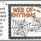 Halloween Spider Rhythm Craft Elementary Music Centers Sub Plans Activities