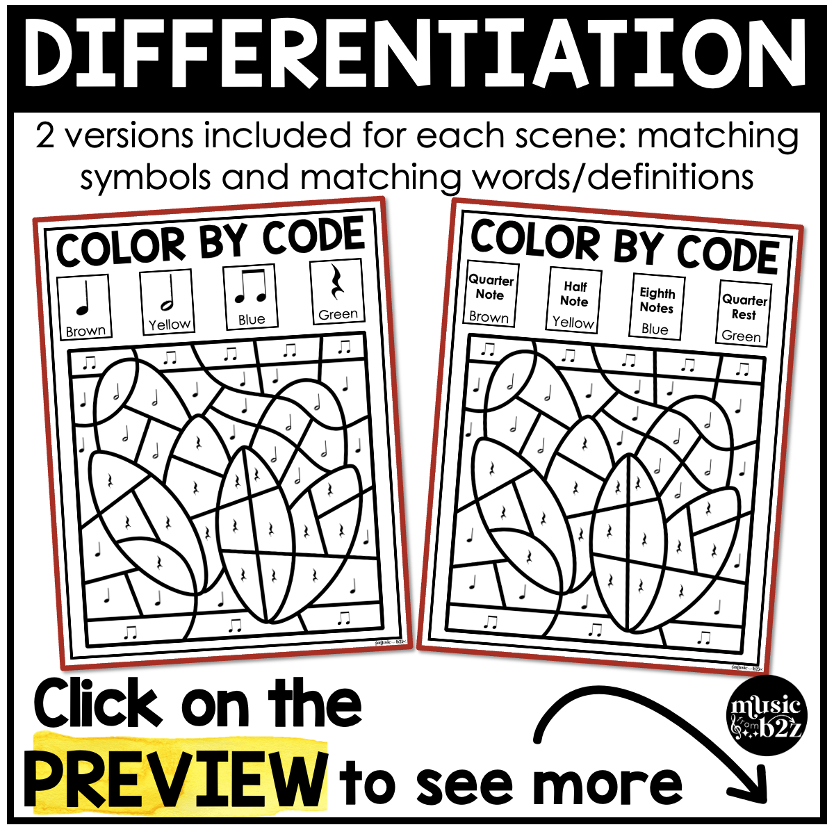 Thanksgiving Music Coloring Thanksgiving Music Worksheets Music Color by Note