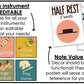 Music Classroom Decor BUNDLE - Music Bulletin Board & Posters - Modern Oasis