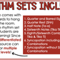 Thanksgiving Rhythm Write the Room Elementary Music Game & Scavenger Hunt