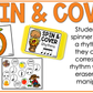 Fall Rhythm Task Cards Elementary Music Centers Lessons & Activities for Autumn