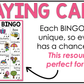 Spring Music Bingo Game Activities for Quarter & Eighth Notes Centers Rhythm