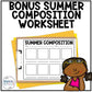Summer Rhythm Cards Music Composing Summer Rhythm Worksheets & Composition