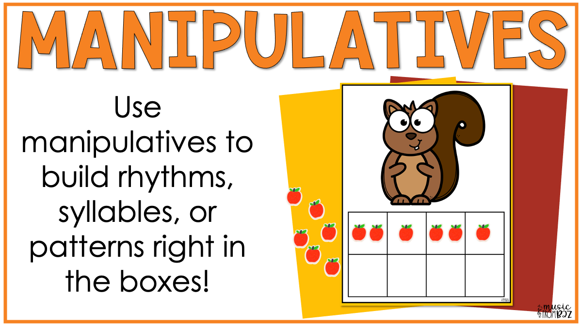 Fall Rhythm Worksheet Elementary Music Composition Centers & Activity for Autumn