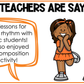 Fall Elementary Music Composition Rhythm Cards Worksheets & Beat Strips Autumn