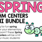 Spring Music Centers BUNDLE Spring Rhythm Worksheets Music Games Sub Plans