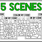 St. Patrick's Day Music Coloring Pages Rhythm Worksheets Music Color by Note