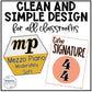 Music Classroom Decor - Music Symbols & Dynamics Posters - Modern Oasis