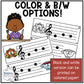 Thanksgiving Treble Clef Notes Music Write the Room Game & Turkey Scavenger Hunt