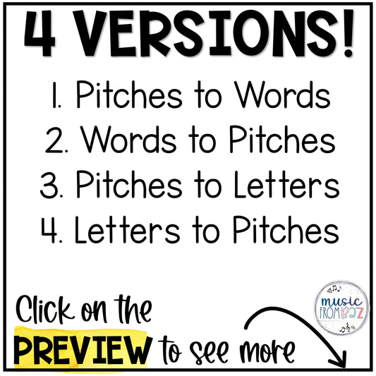 Thanksgiving Treble Clef Notes Music Write the Room Game & Turkey Scavenger Hunt