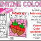 Valentine's Day Music Coloring Pages Color by Note Music Worksheets Dynamics