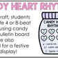 Valentine's Day Music Craft BUNDLE Valentine Music Bulletin Board Music Sub Plan