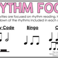 Valentine's Day Music Centers BUNDLE Valentine Rhythm Worksheets Music Games