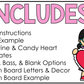 Valentines Day Music Craft Music Bulletin Board February Music Sub Plans
