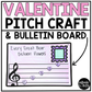 Valentines Day Music Craft Music Bulletin Board February Music Sub Plans