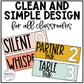 Music Classroom Decor - Voice Level Posters - Modern Oasis
