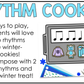 Winter Music Centers BUNDLE #1 Winter Rhythm Worksheets Music Games Sub Plans