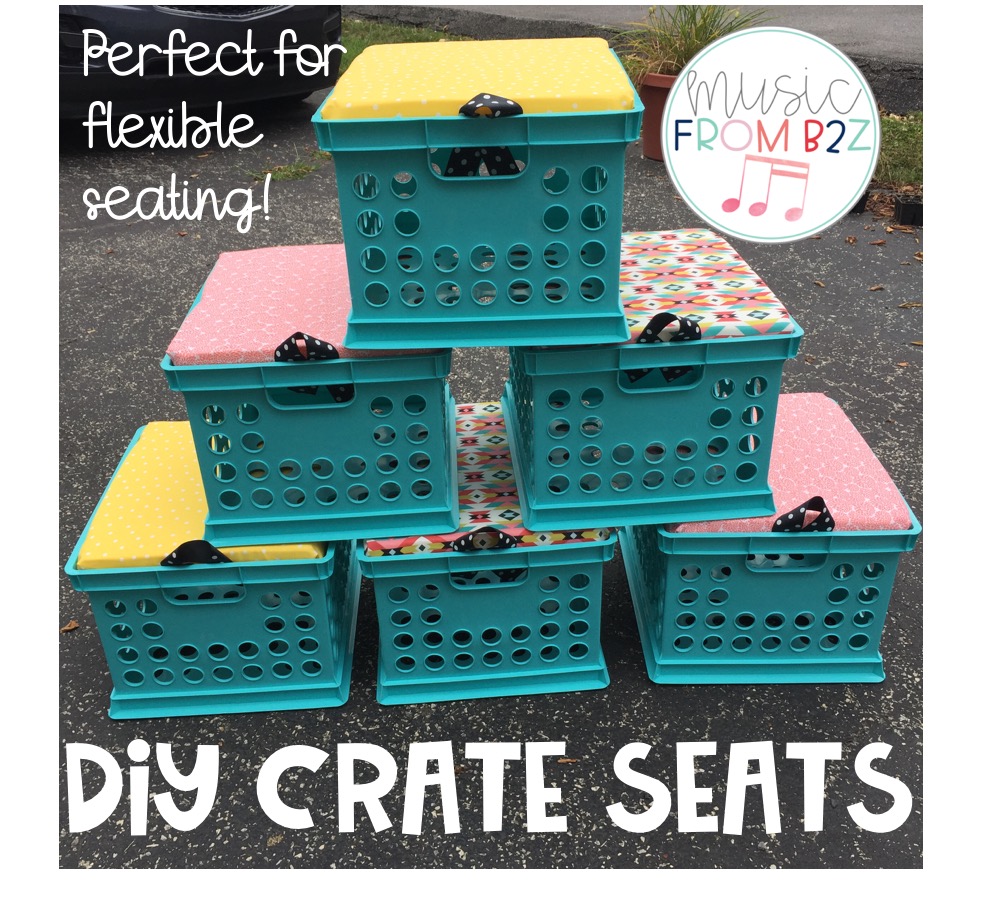 Convert Storage Boxes Into No-Sew Seating
